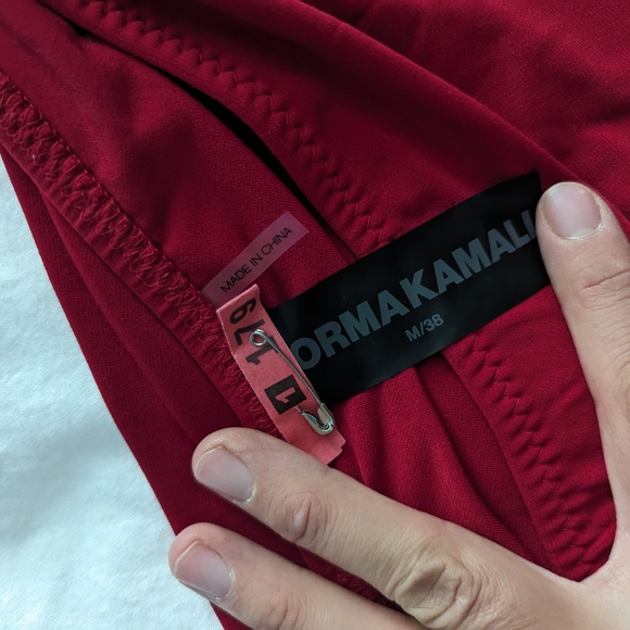 Diana Gown in Red- Norma Kamali - Picture 3 of 6